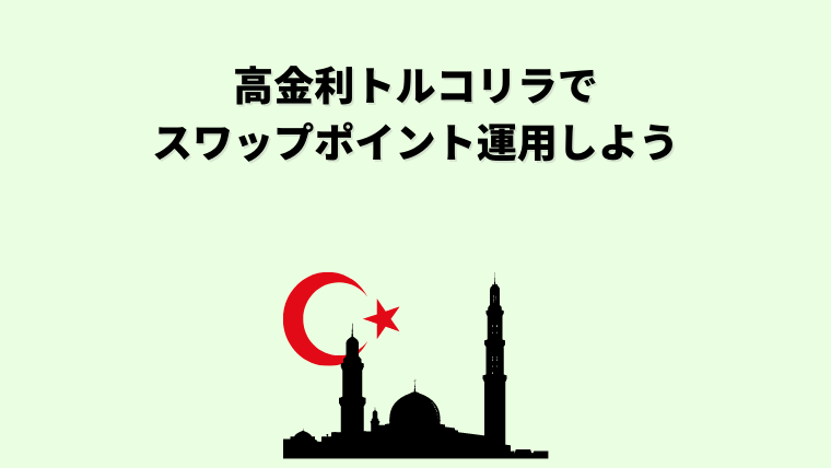 トルコリラスワップポイント運用