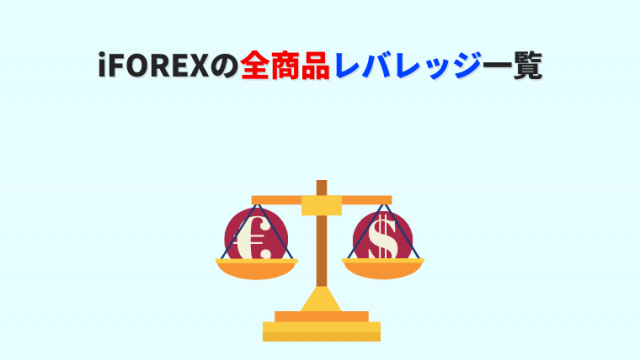 iforexのレバレッジ一覧表